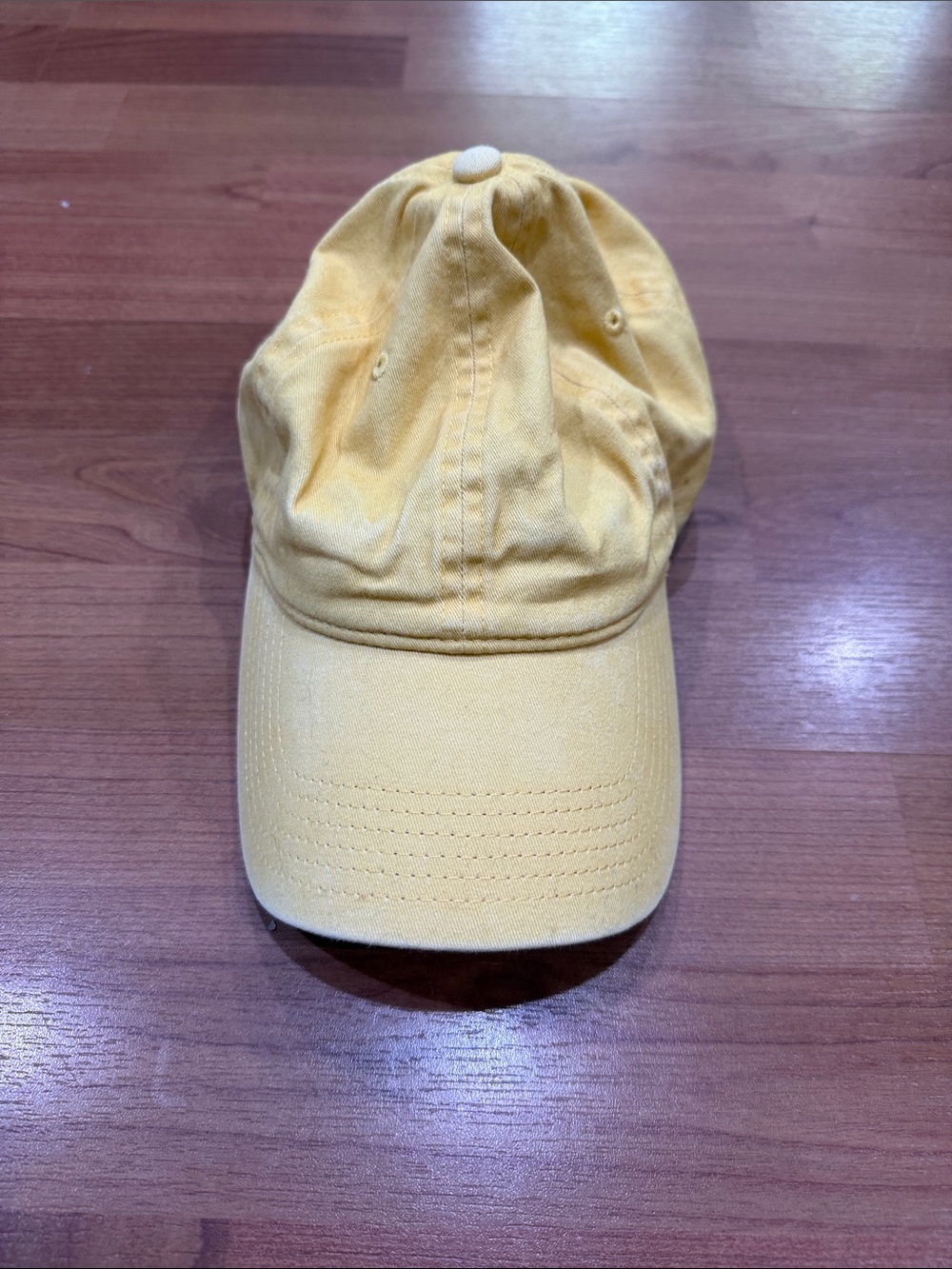 OTTO Classic Yellow Cotton Baseball Dad Cap